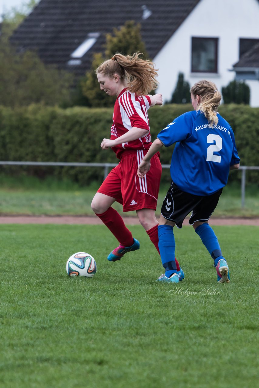 Bild 285 - Frauen Krummesser SV - TSV Trittau : Ergebnis: 4:2